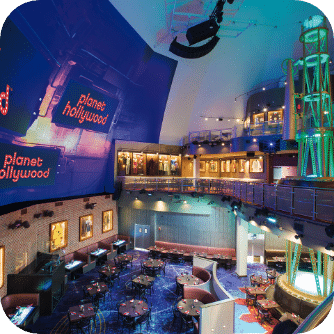 Planet Hollywood Restaurant Disney Springs