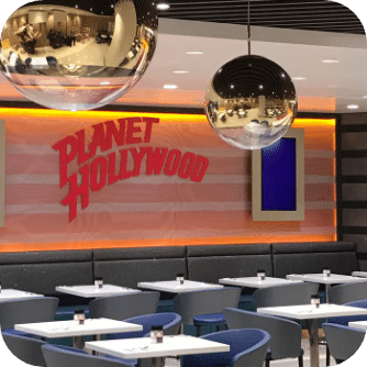 planet hollywood restaurant